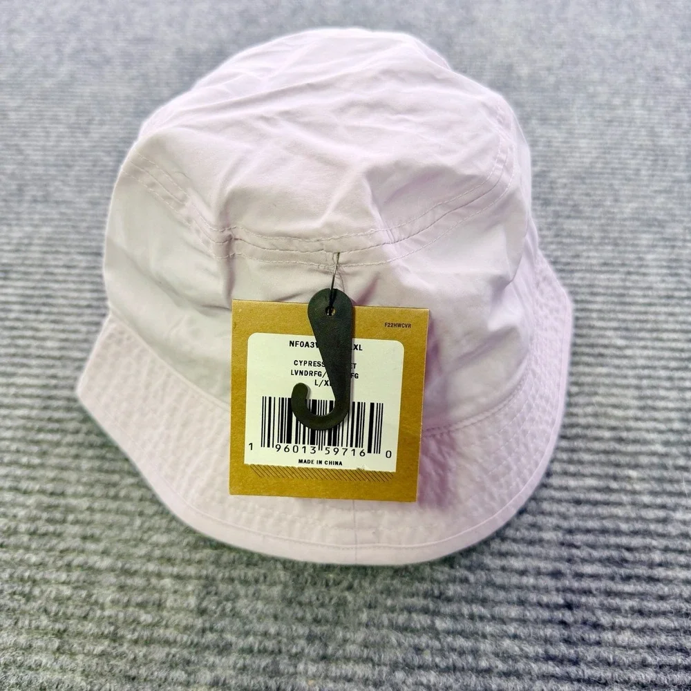 The North‎ Face Cypress Nylon Bucket Hat Unisex Sz L/XL Pale Pink FlashDry NWT